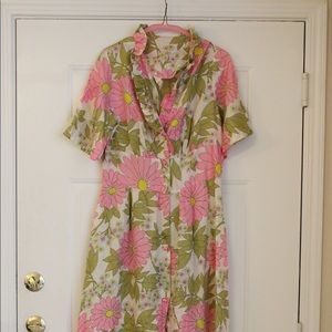 👹 SOLD 👹 Vintage Floral Maxi Dress